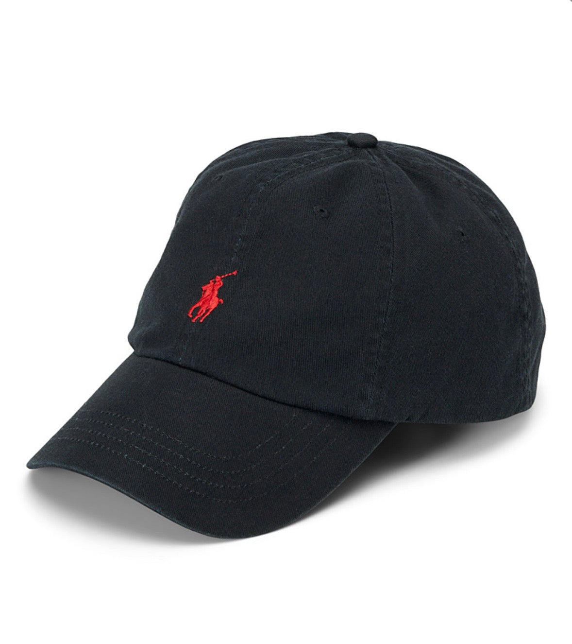 Casquette Ralph Lauren noir (O/S)