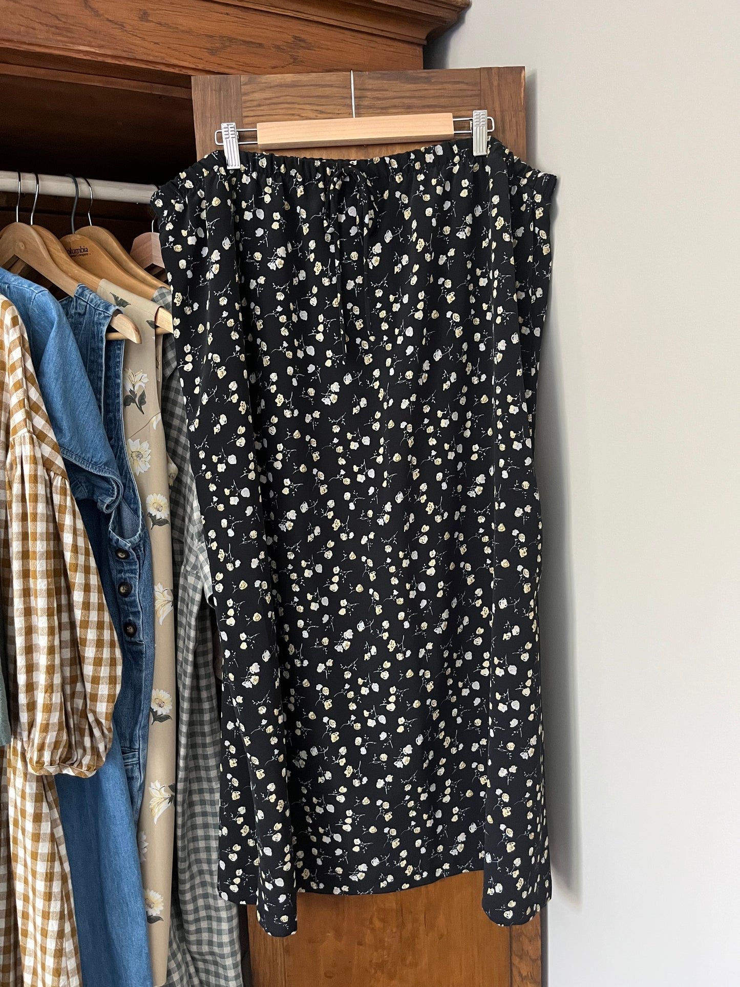 Jupe longue fleurie (Xxlarge)