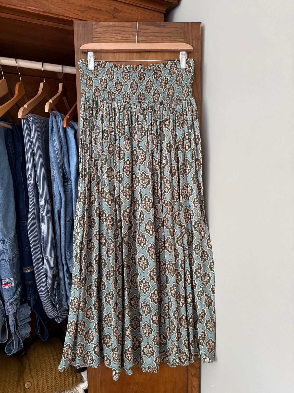 Jupe longue à motif Zara (S/M)