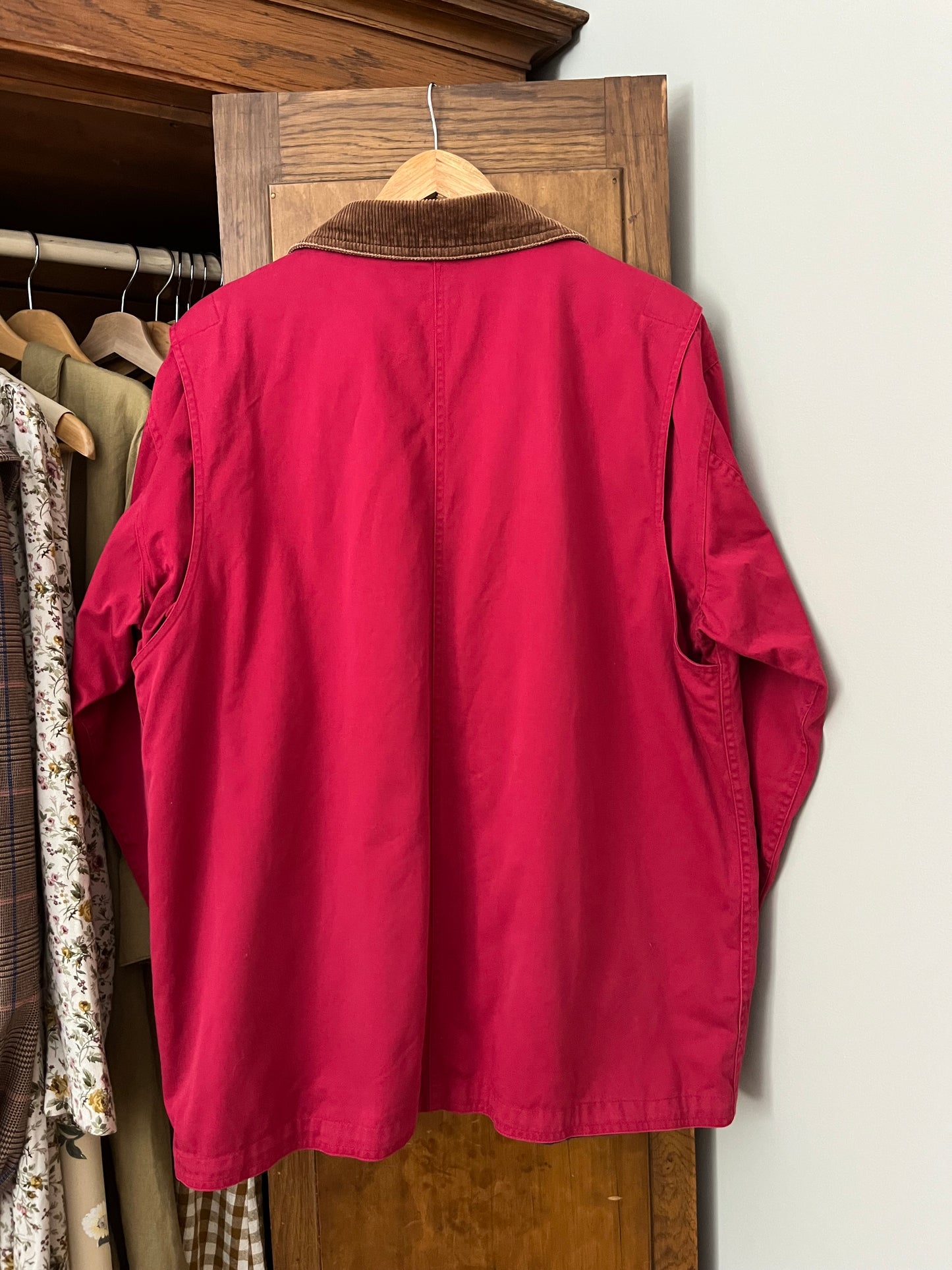 Manteau barn coat rouge (Médium)
