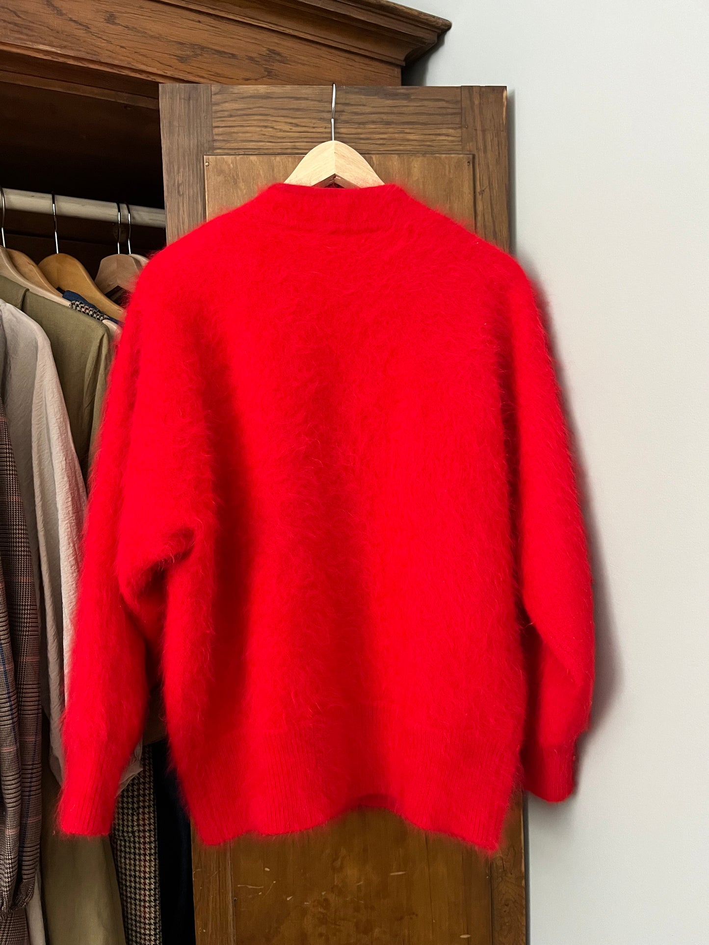 Cardigan angora vintage (Médium)