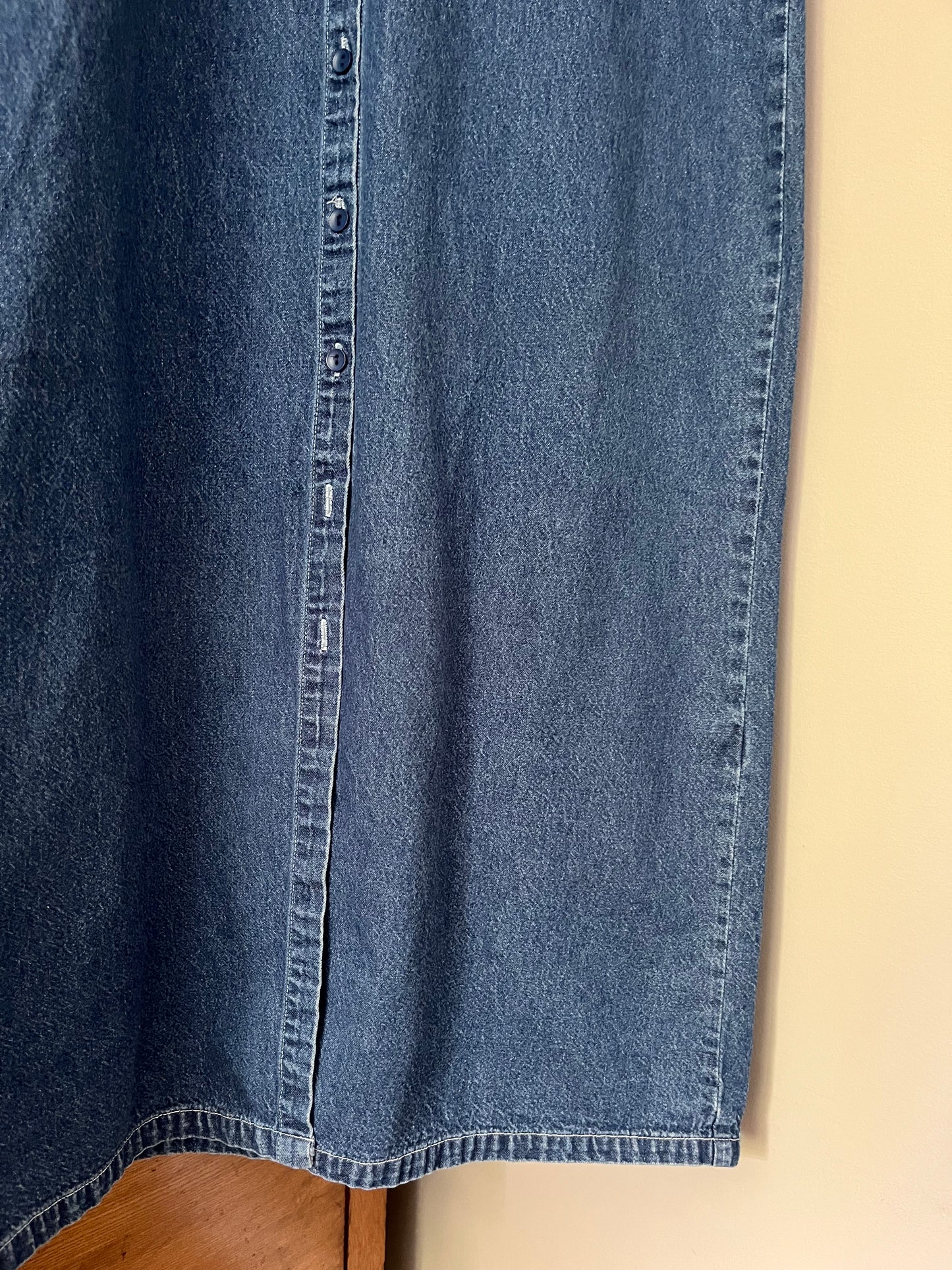 Robe longue en denim * Tel quel (Large)