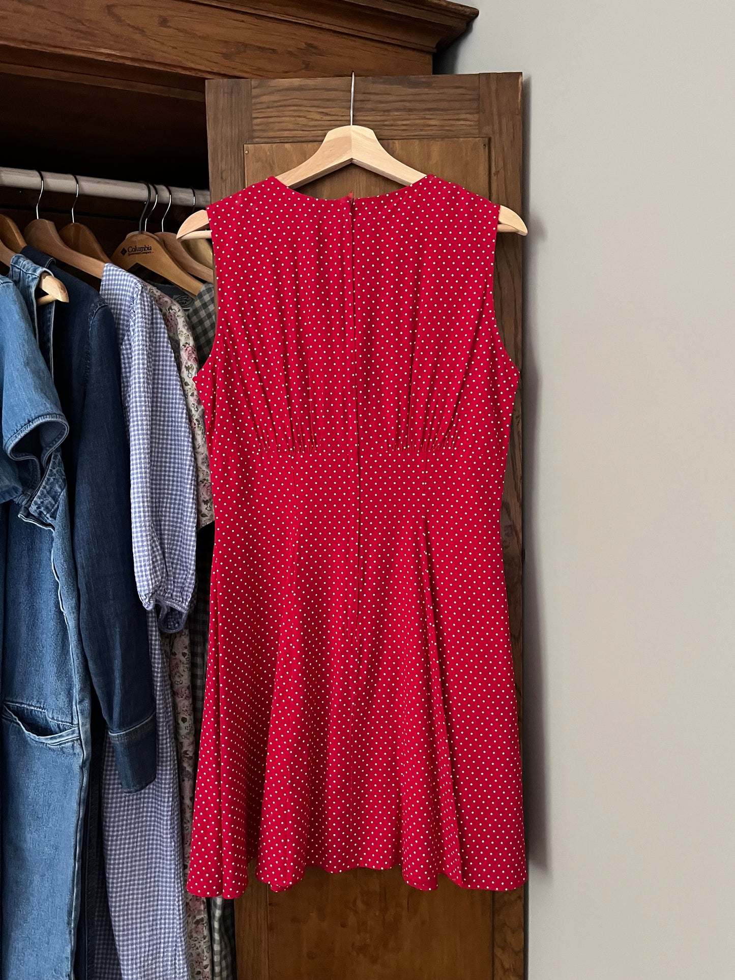 Robe à pois rouge (Small)