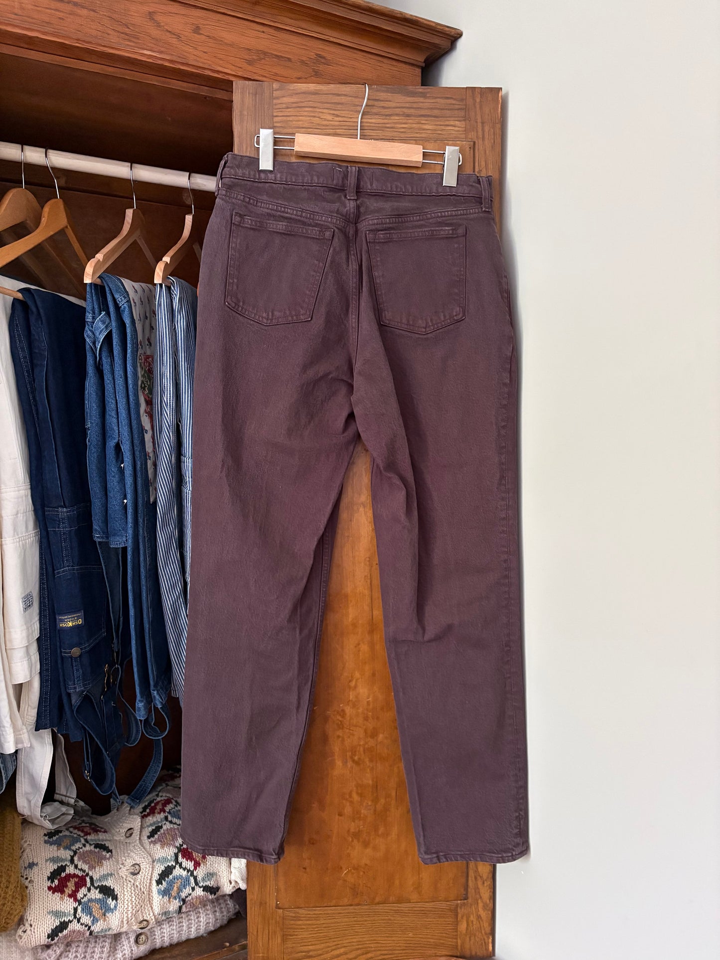 Jeans brune Abercrombie & Fitch (Médium)