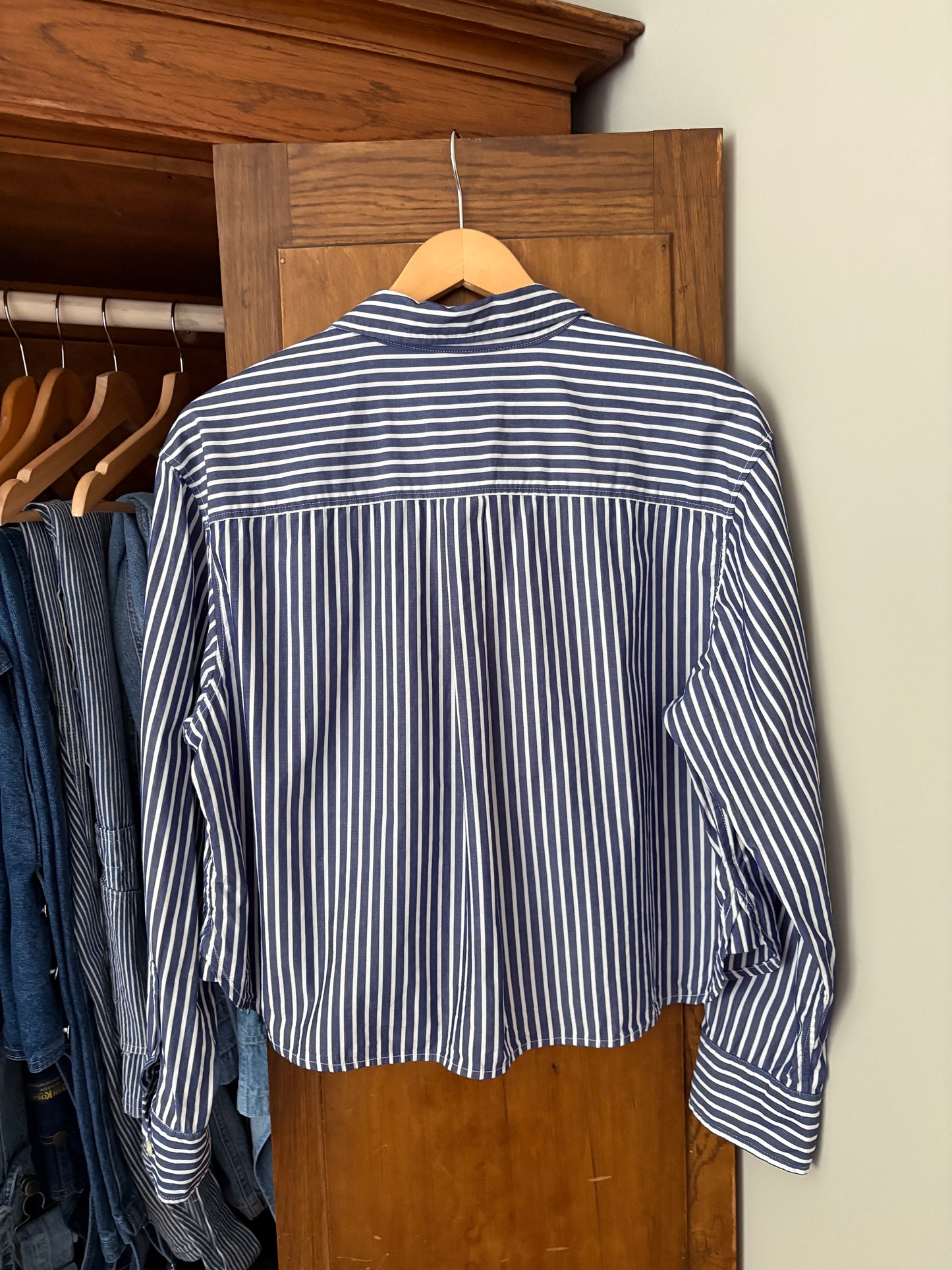 Chemise lignée crop GAP (Médium)