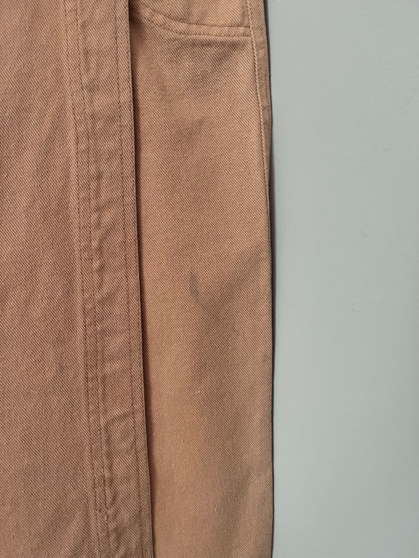 Jupe western Orange brûlé (Médium)