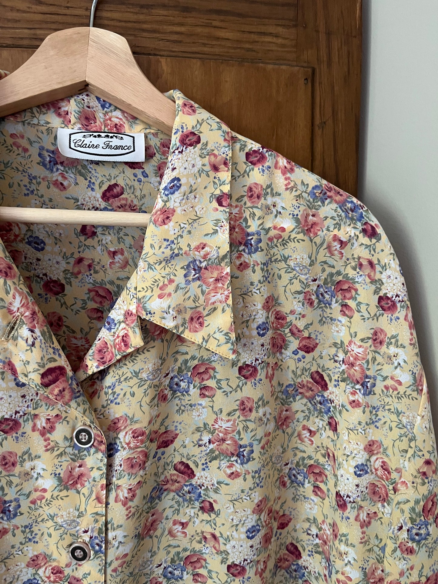 Chemise vintage fleurie (Xxlarge)