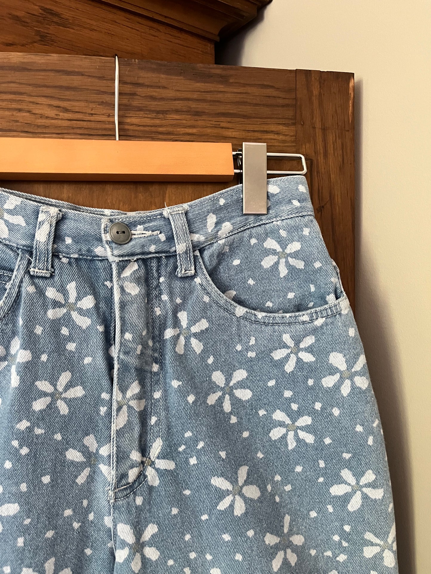 Short longue vintage fleurie (Xsmall)