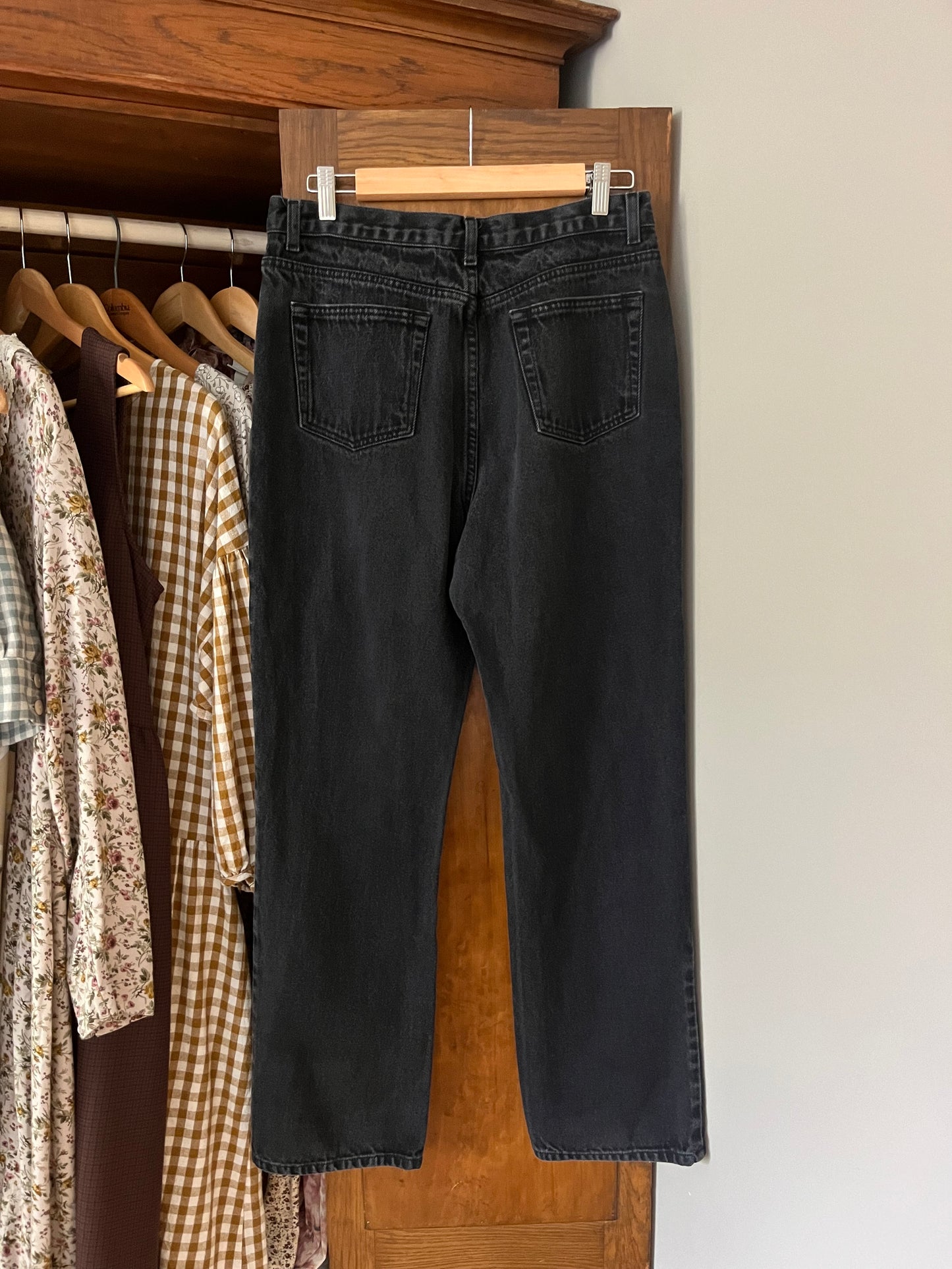 Jeans noir délavé (Medium)