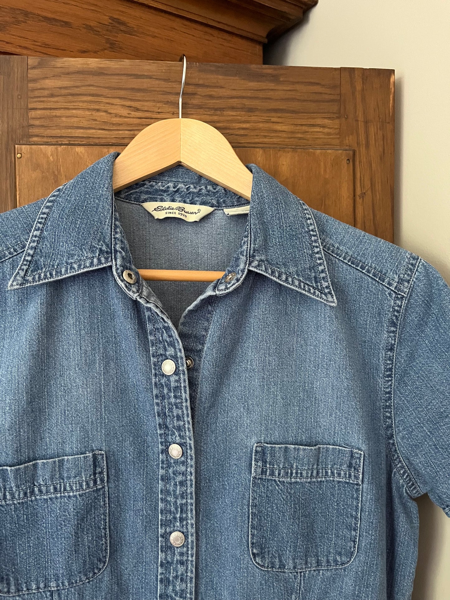 Chemise en denim Eddie Bauer (Small)