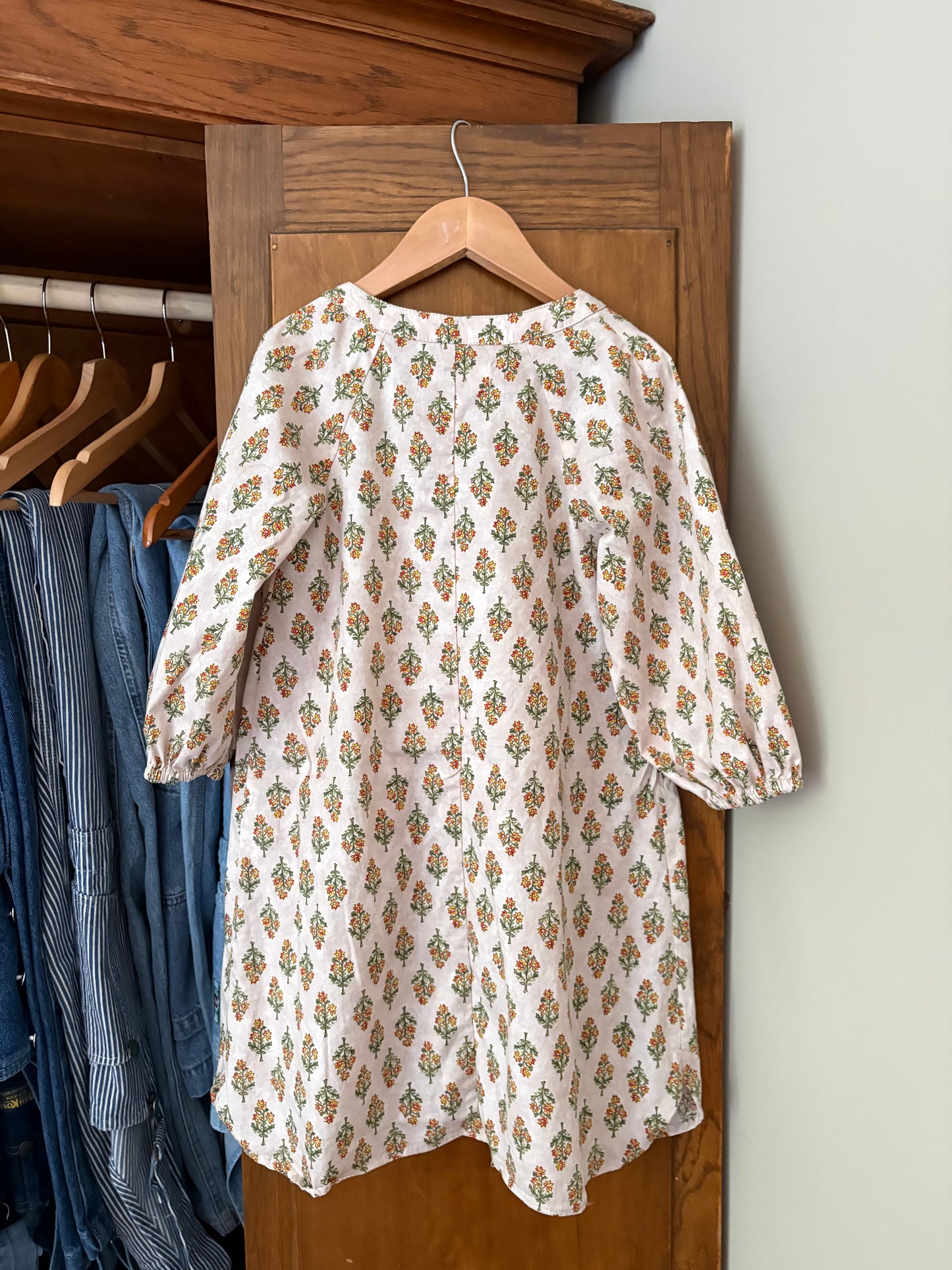 Robe fleurie Zara (7 ans)