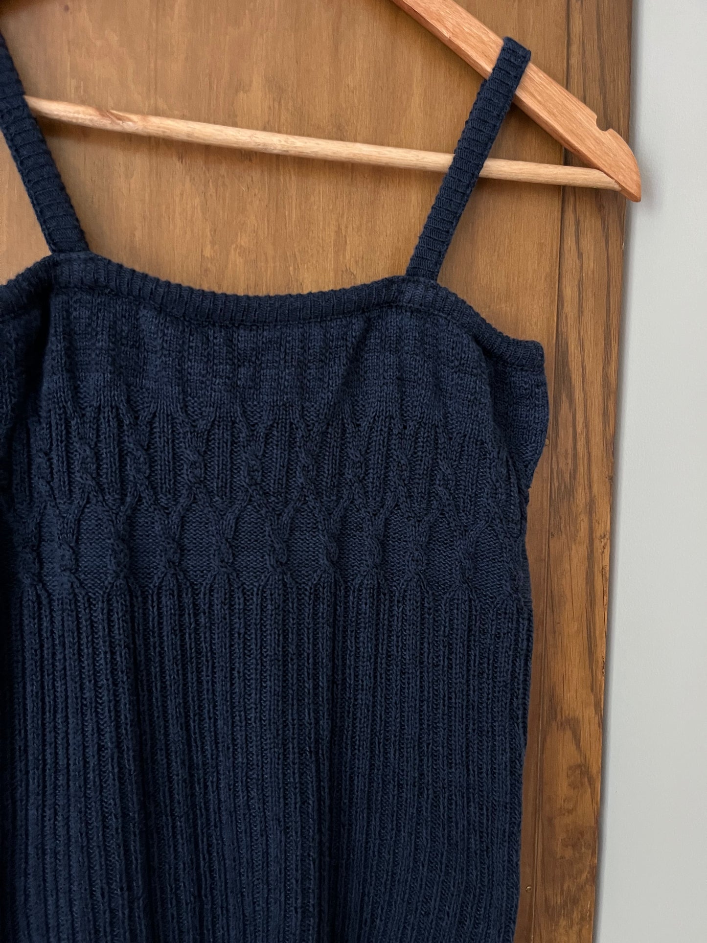 Camisole en maille marine (XS/Small)