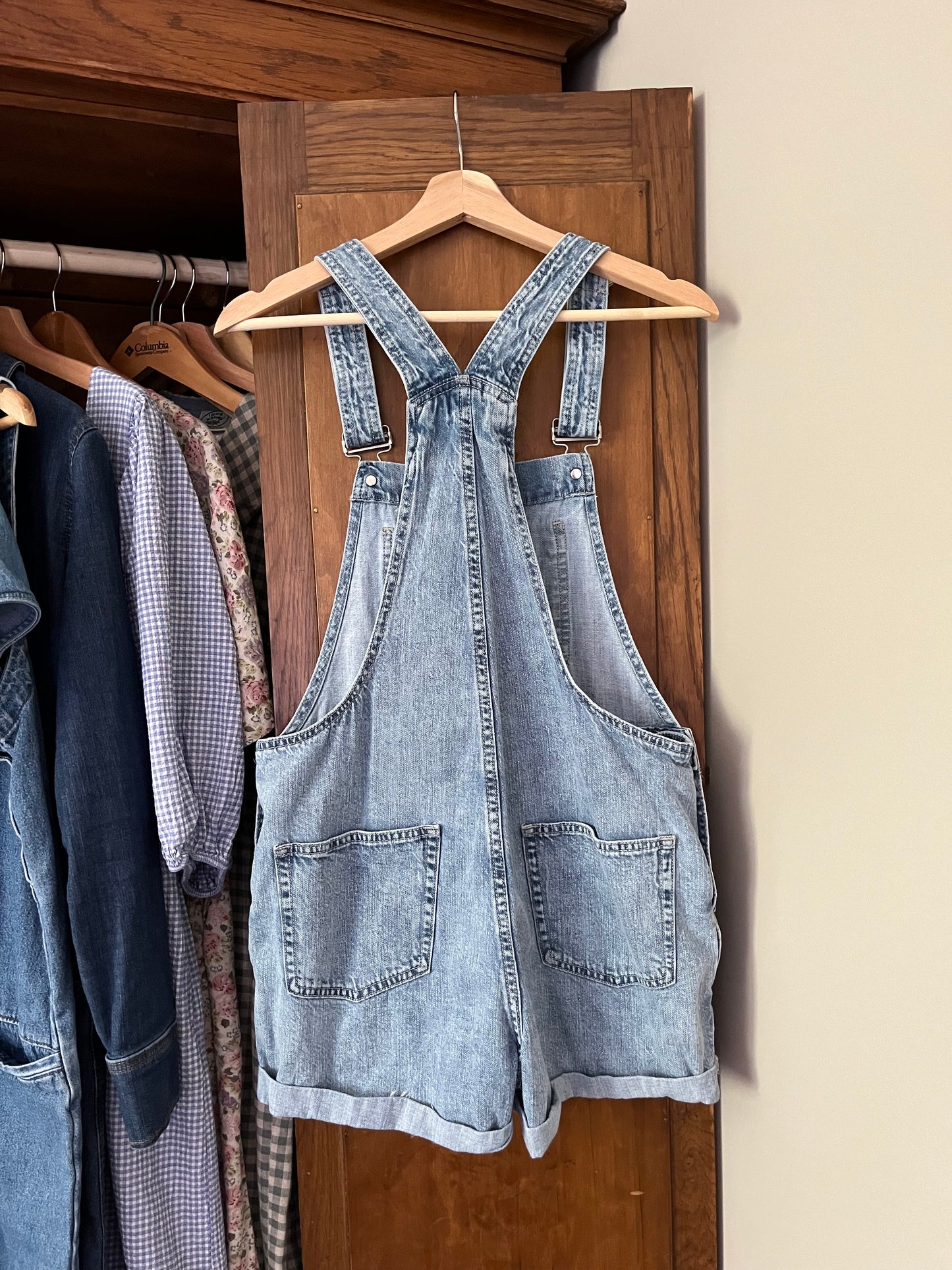 Salopette short en denim GAP (Small)