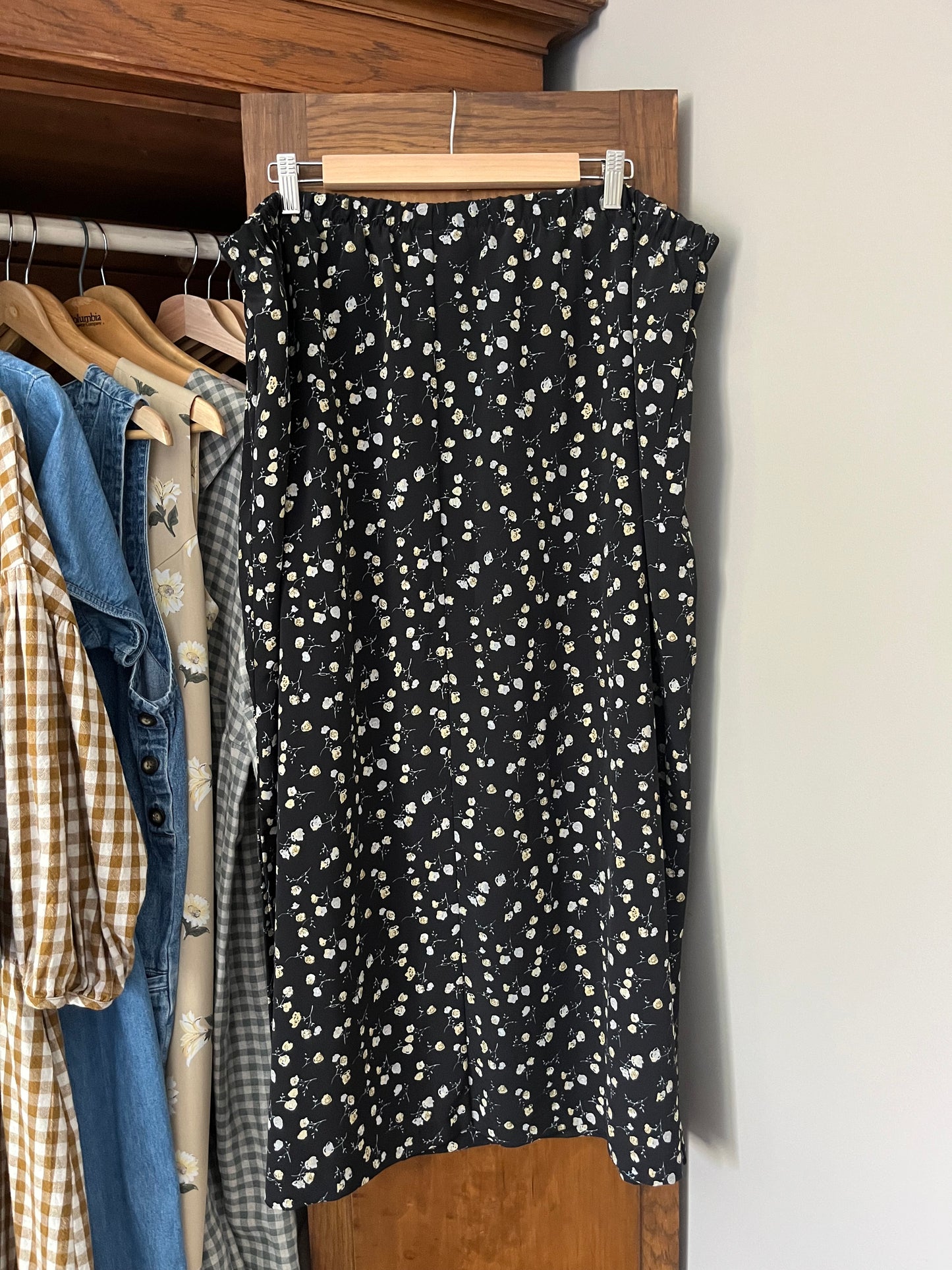 Jupe longue fleurie (Xxlarge)