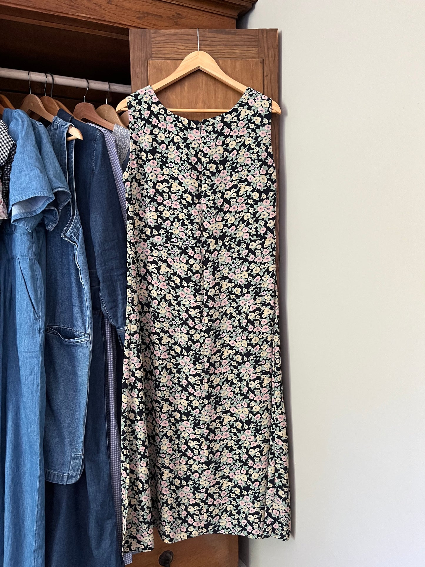 Robe longue fleurie (Large)