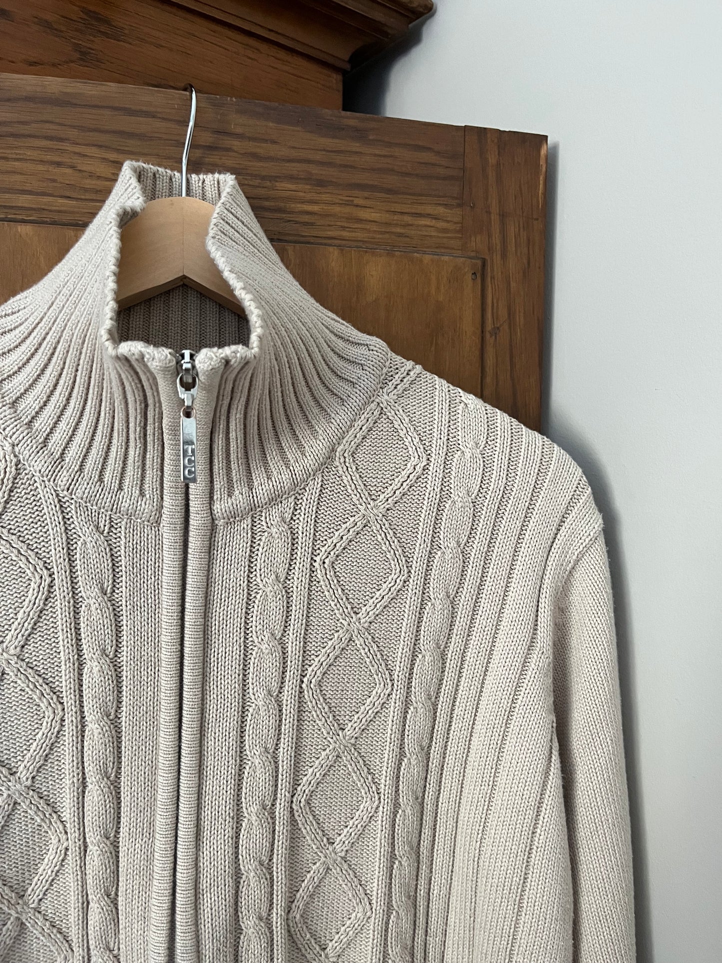 Veste col montant beige (Xxlarge)