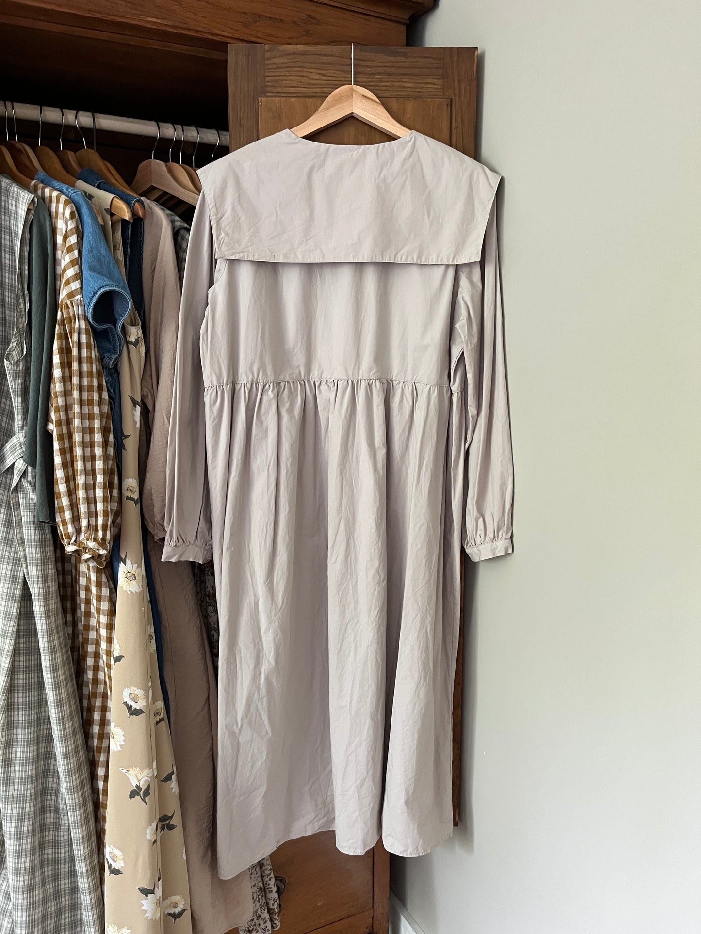 Robe longue avec col (Xlarge)