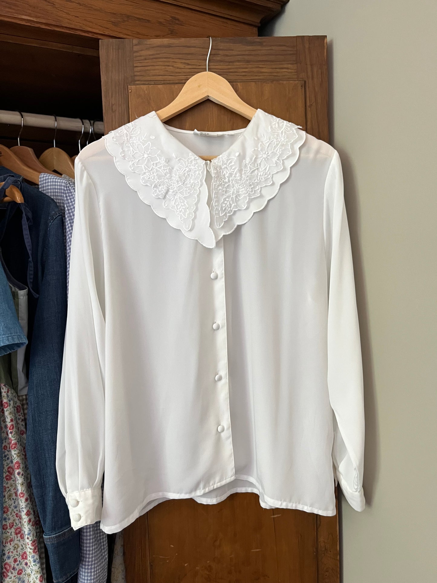 Chemise vintage à col (Medium)