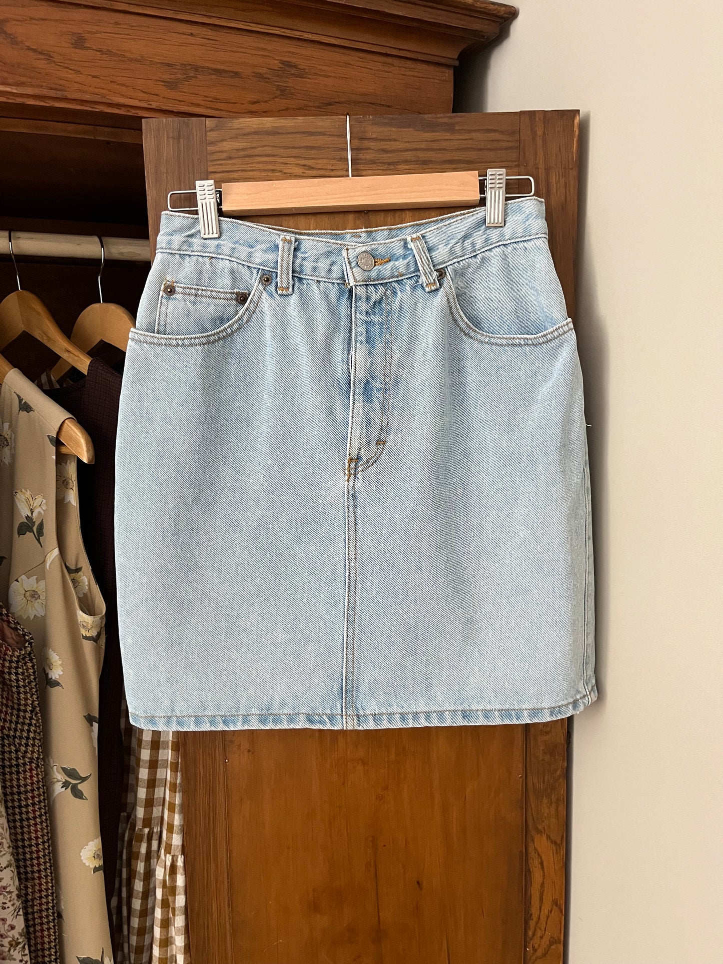 Jupe en denim Calvin Klein (Small)
