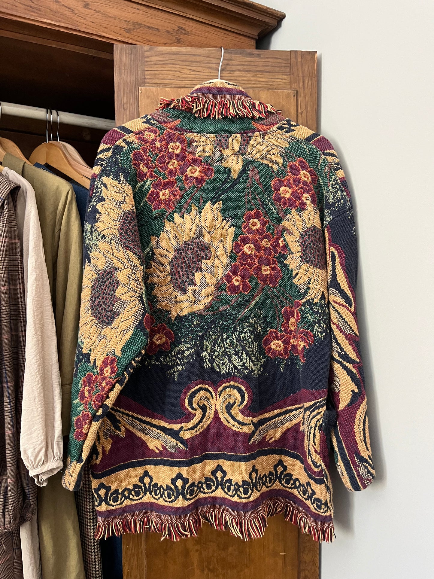 Veste à motif toursenol (O/S)