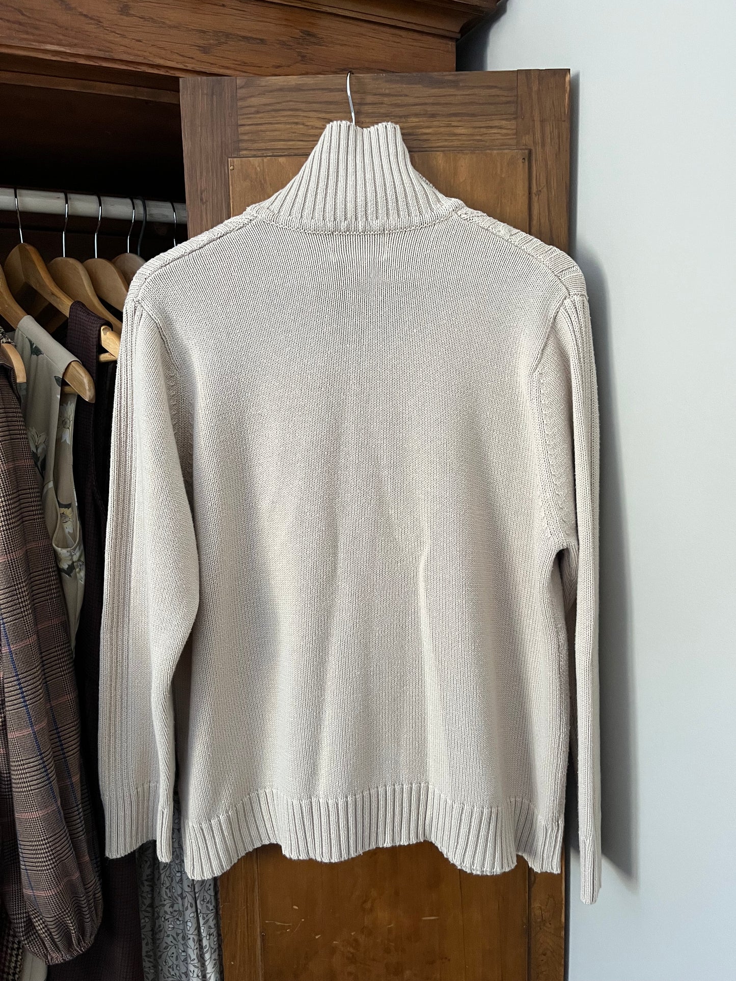 Veste col montant beige (Xxlarge)