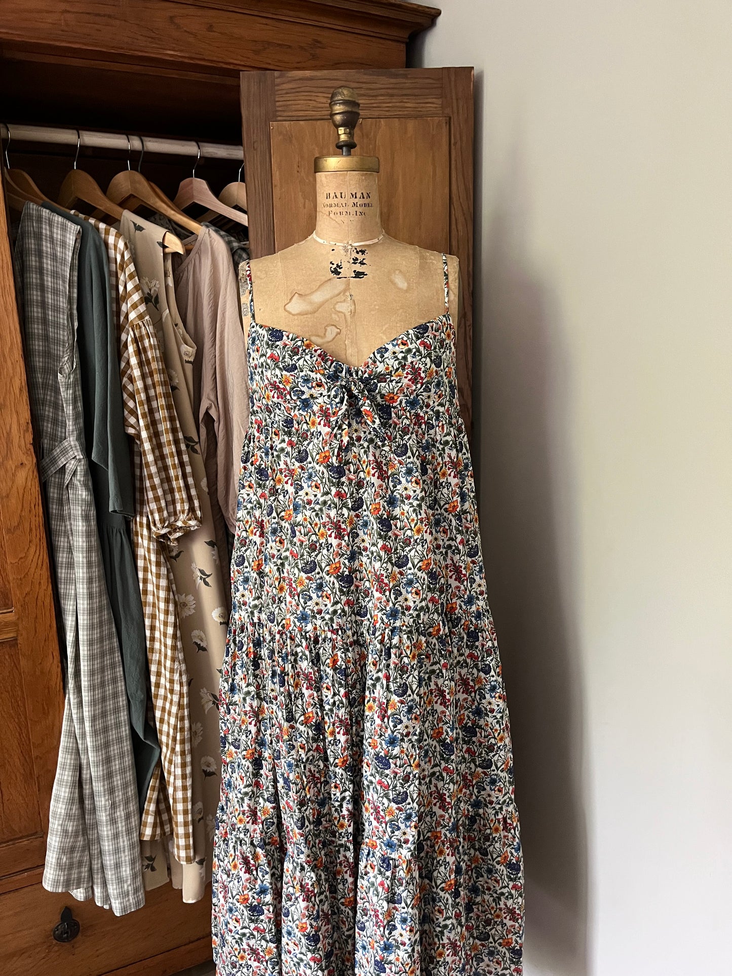 Robe longue fleurie J.Crew (S/M)