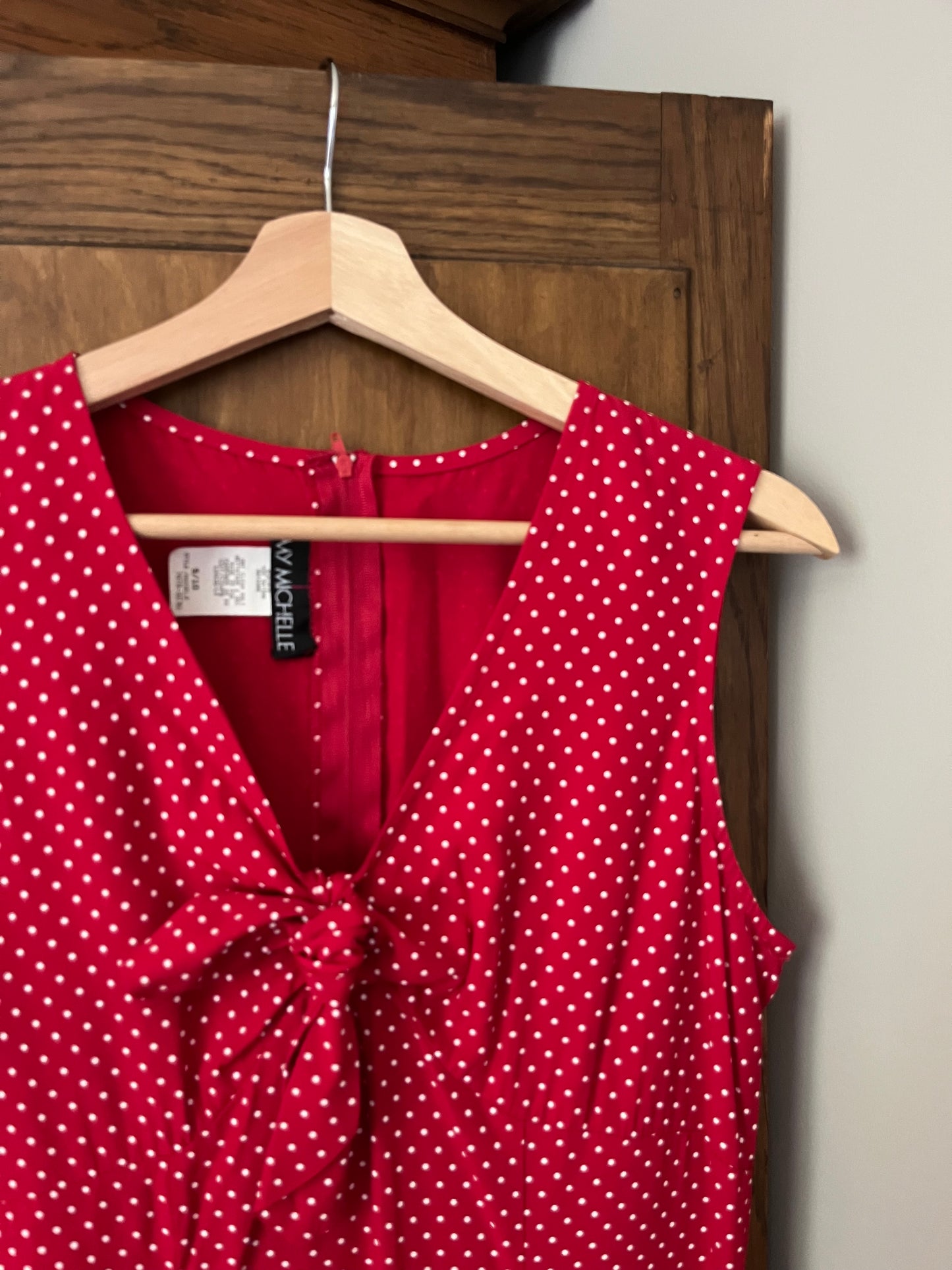 Robe à pois rouge (Small)