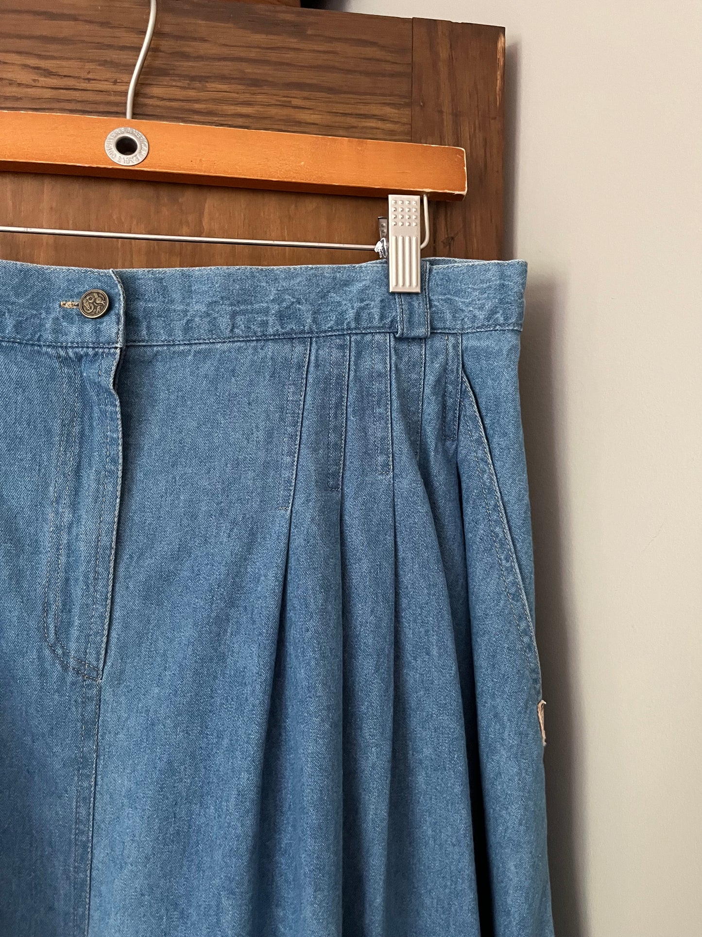 Jupe vintage en denim (L/XL)