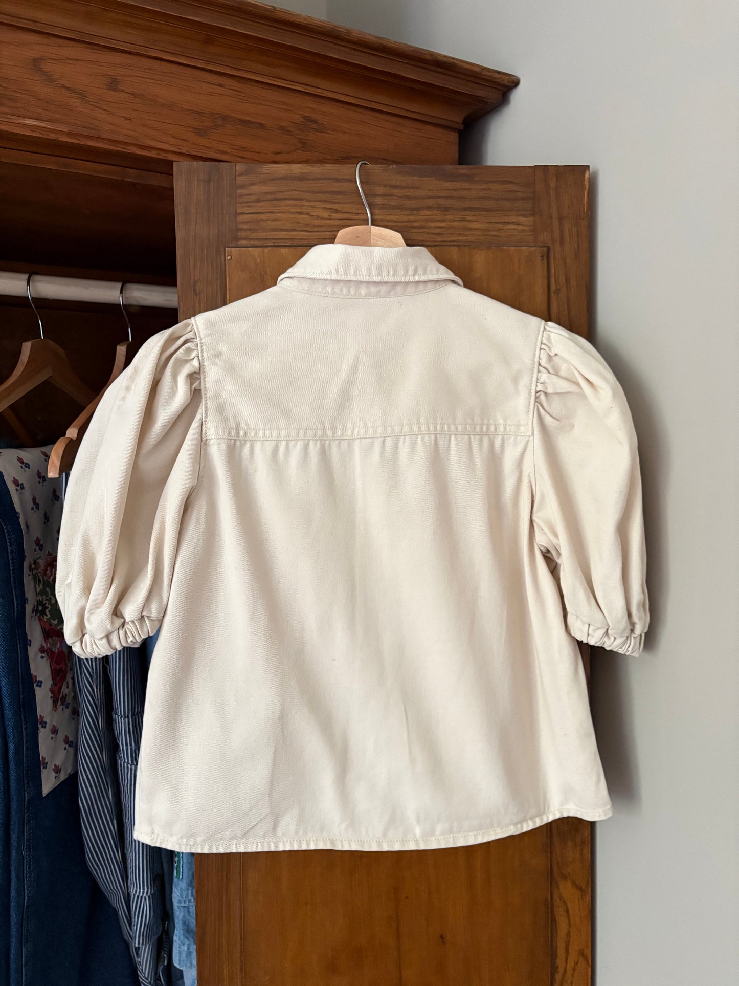 Chemise manches bouffantes (Small)