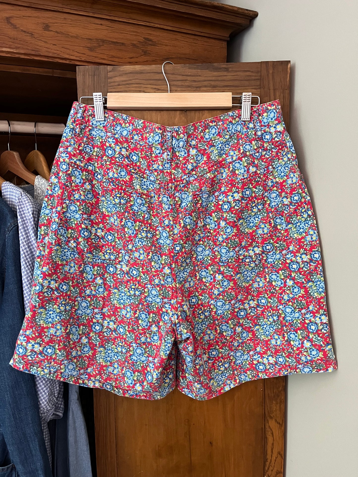 Short fleurie vintage (M/L)