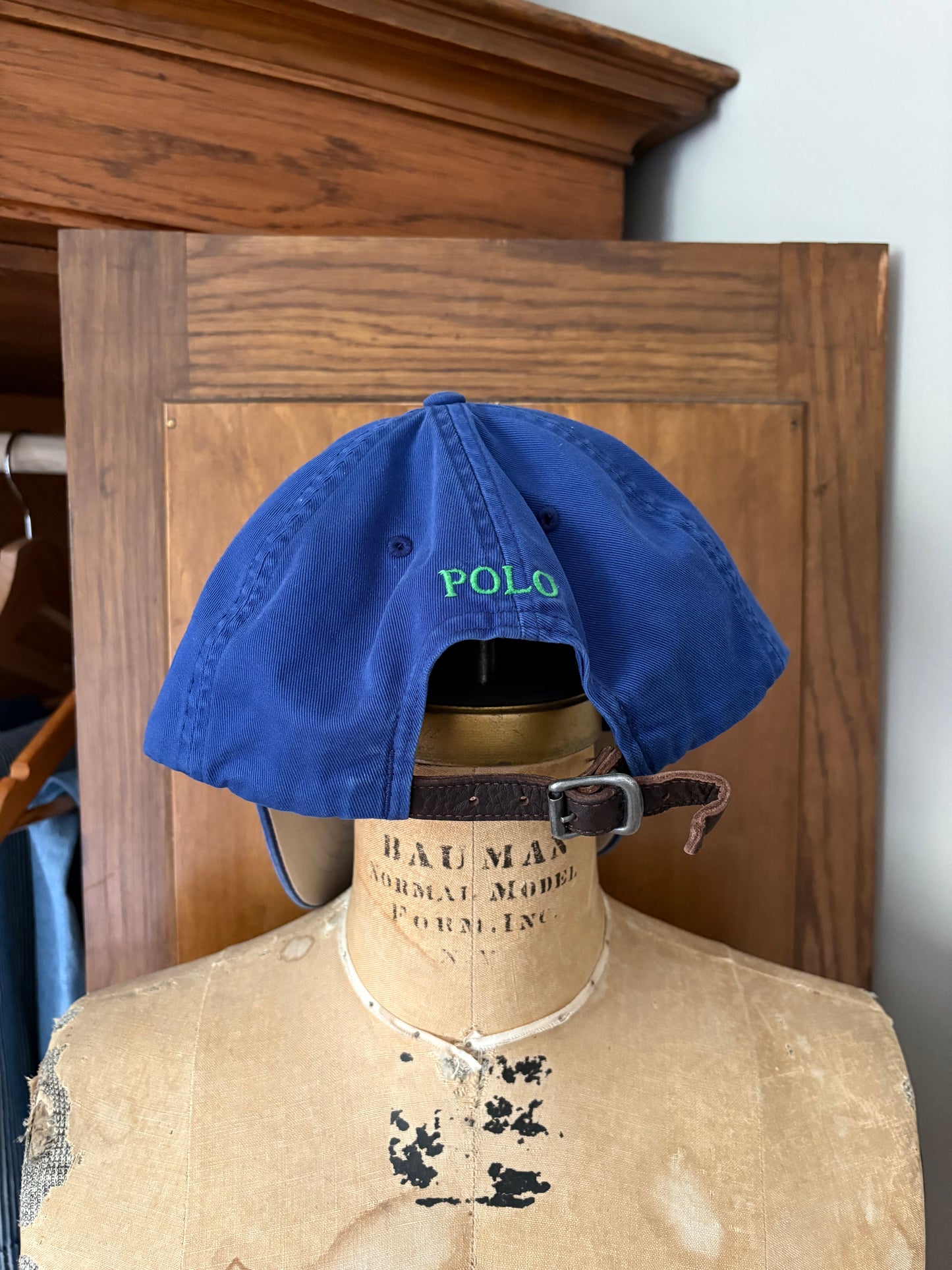 Casquette Ralph Lauren bleu (O/S)