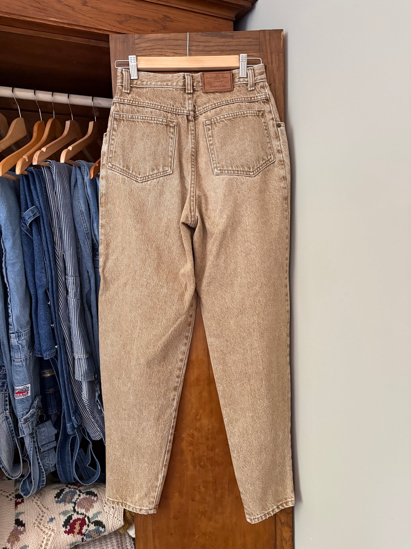 Jeans vintage à taille haute (Small)