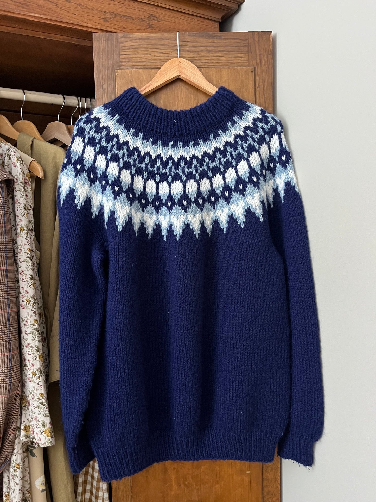 Tricot Fair Isle (L/XL) * Tel quel