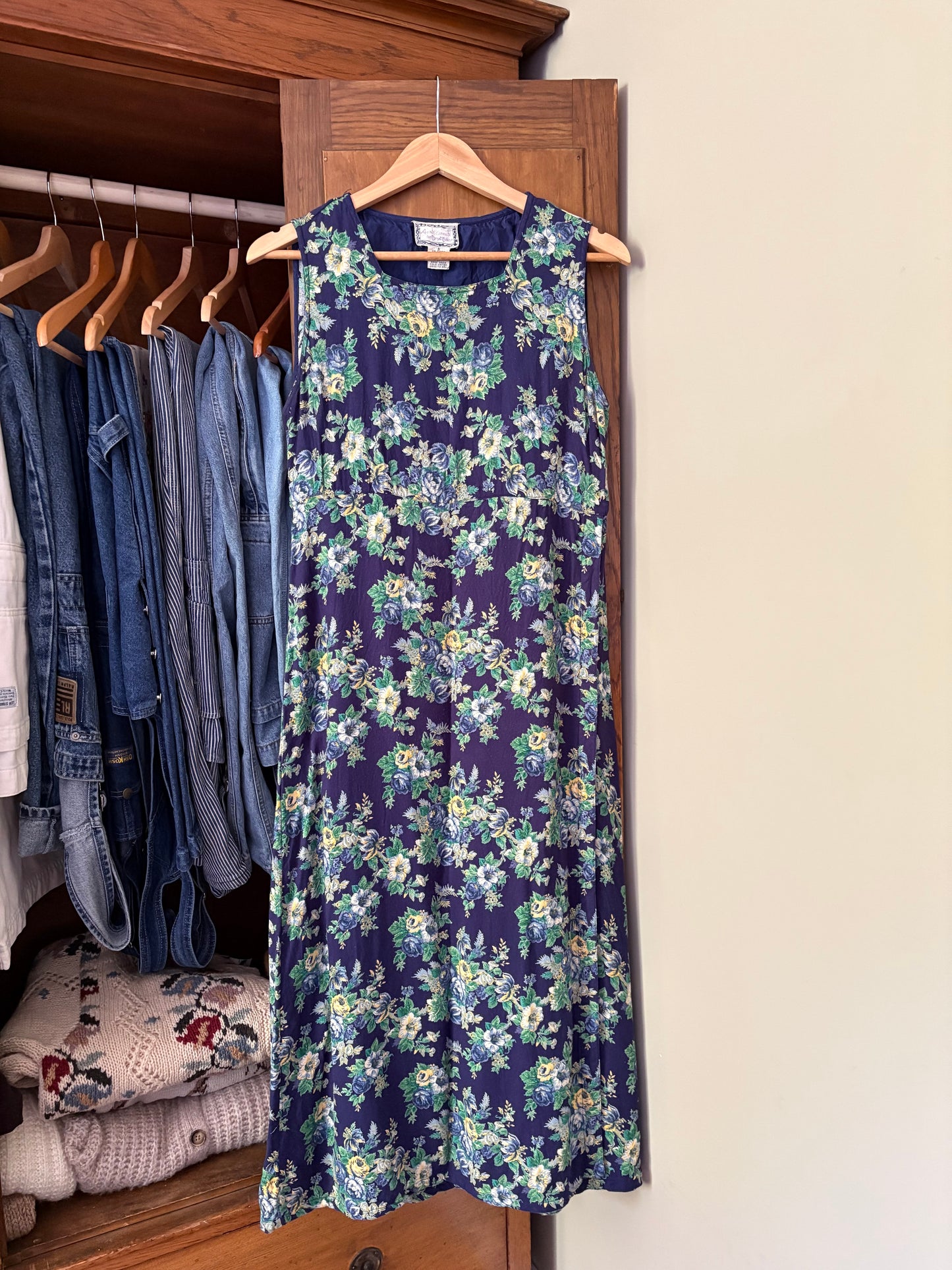 Robe longue fleurie April Cornell (Small)