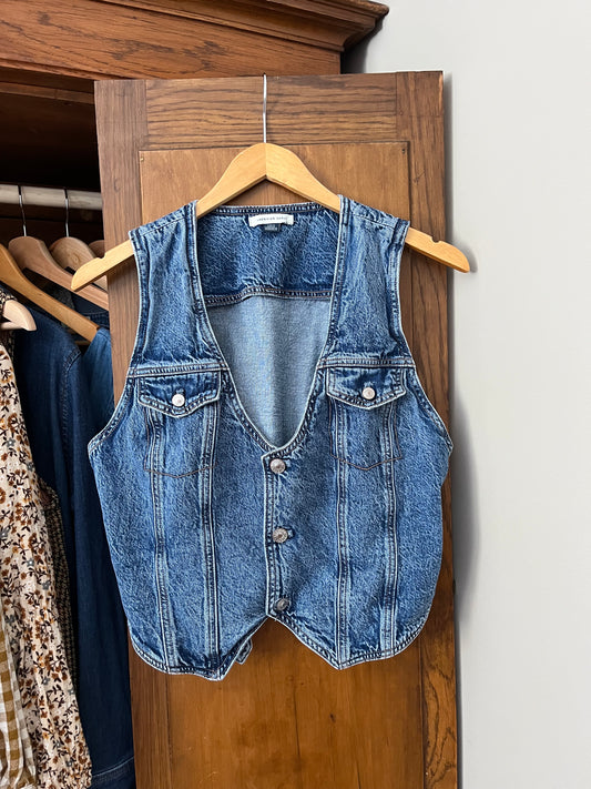 Veste en denim American Eagle (Large)