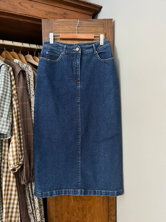 Jupe longue en denim (Médium) *Telle quelle