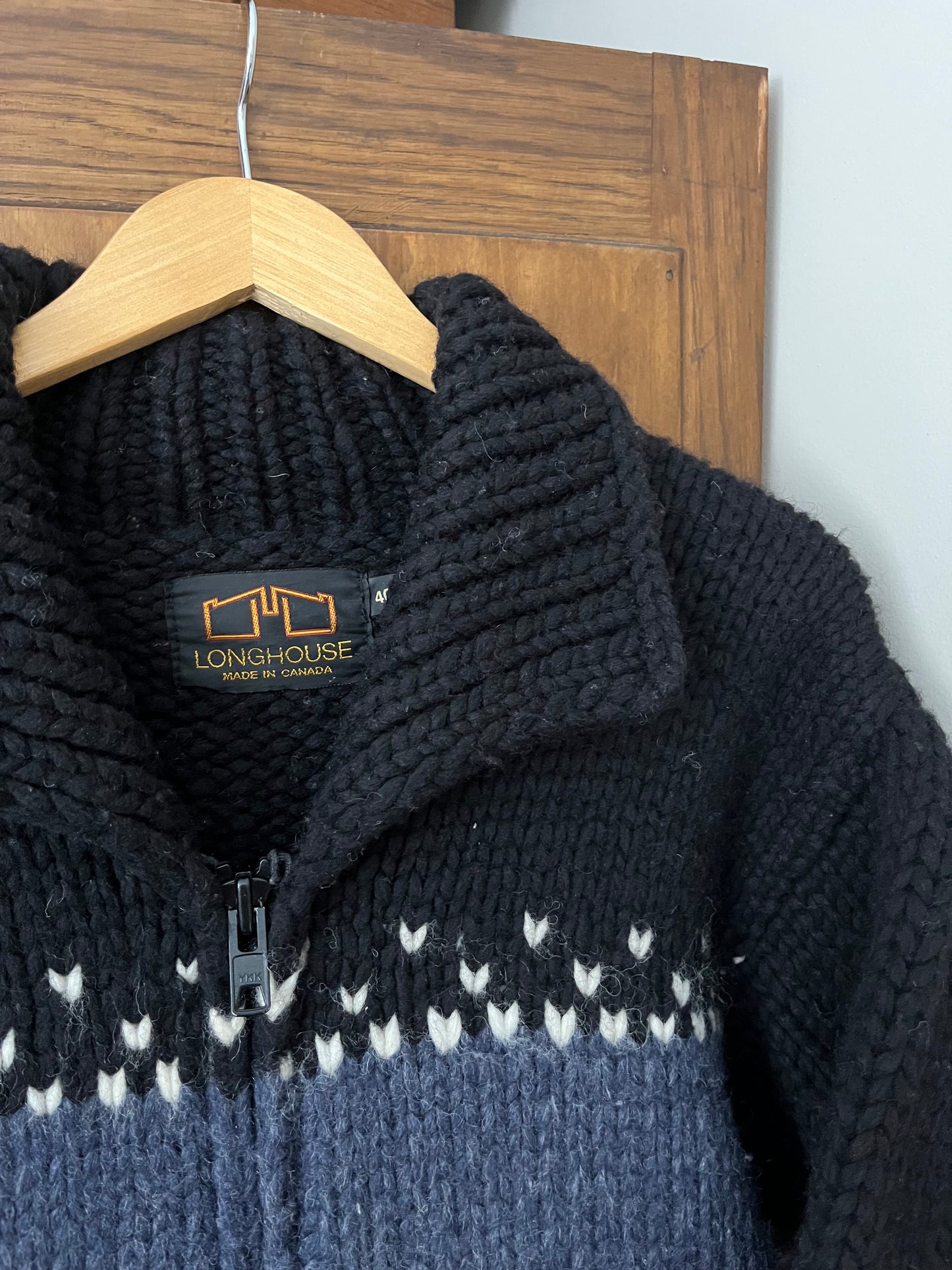 Veste vintage en laine (Large)