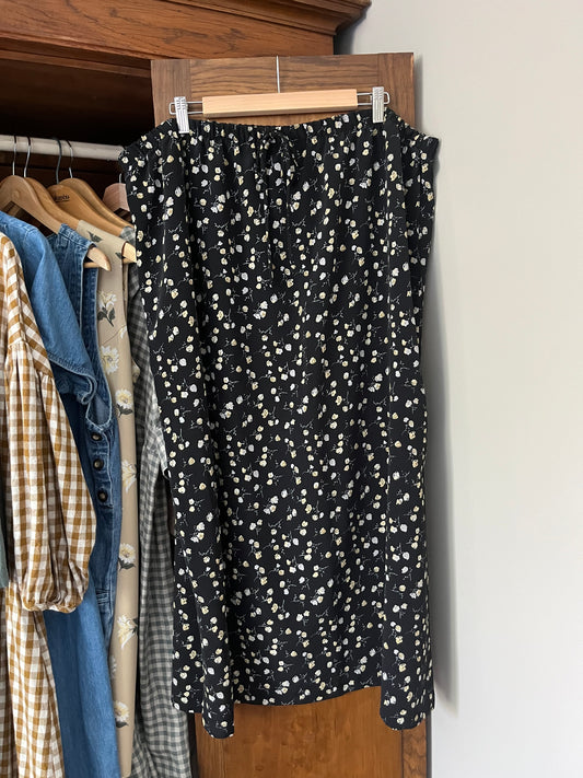 Jupe longue fleurie (Xxlarge)