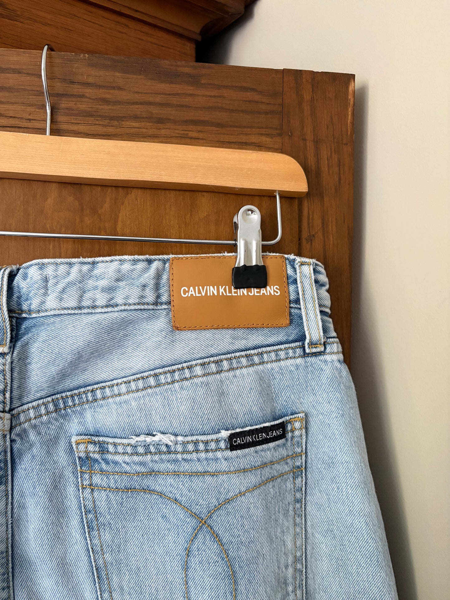 Jeans patchwork Calvin Klein (Médium)