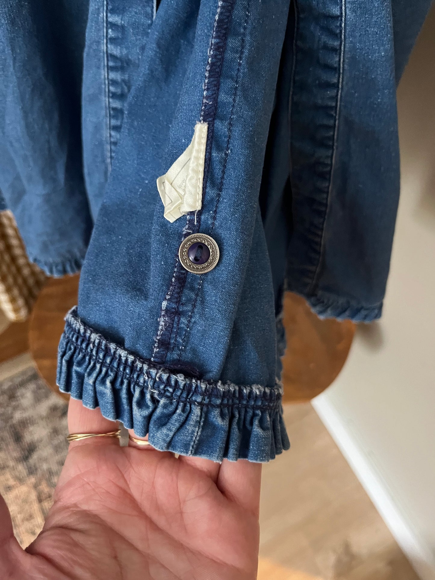 Robe en denim Laura Ashley (11 ans) * Telle quelle
