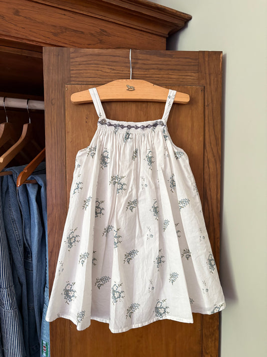 Robe fleurie Little Cotton clothes (2-3 ans)