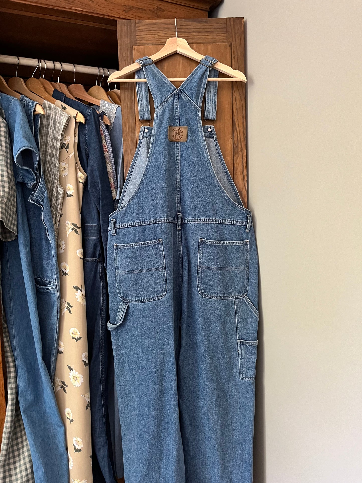 Salopette en denim vintage (Xlarge)
