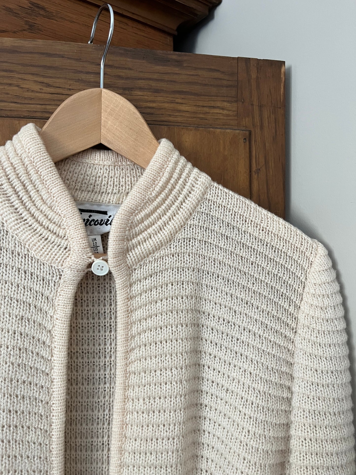 Longue veste en laine (S/M)