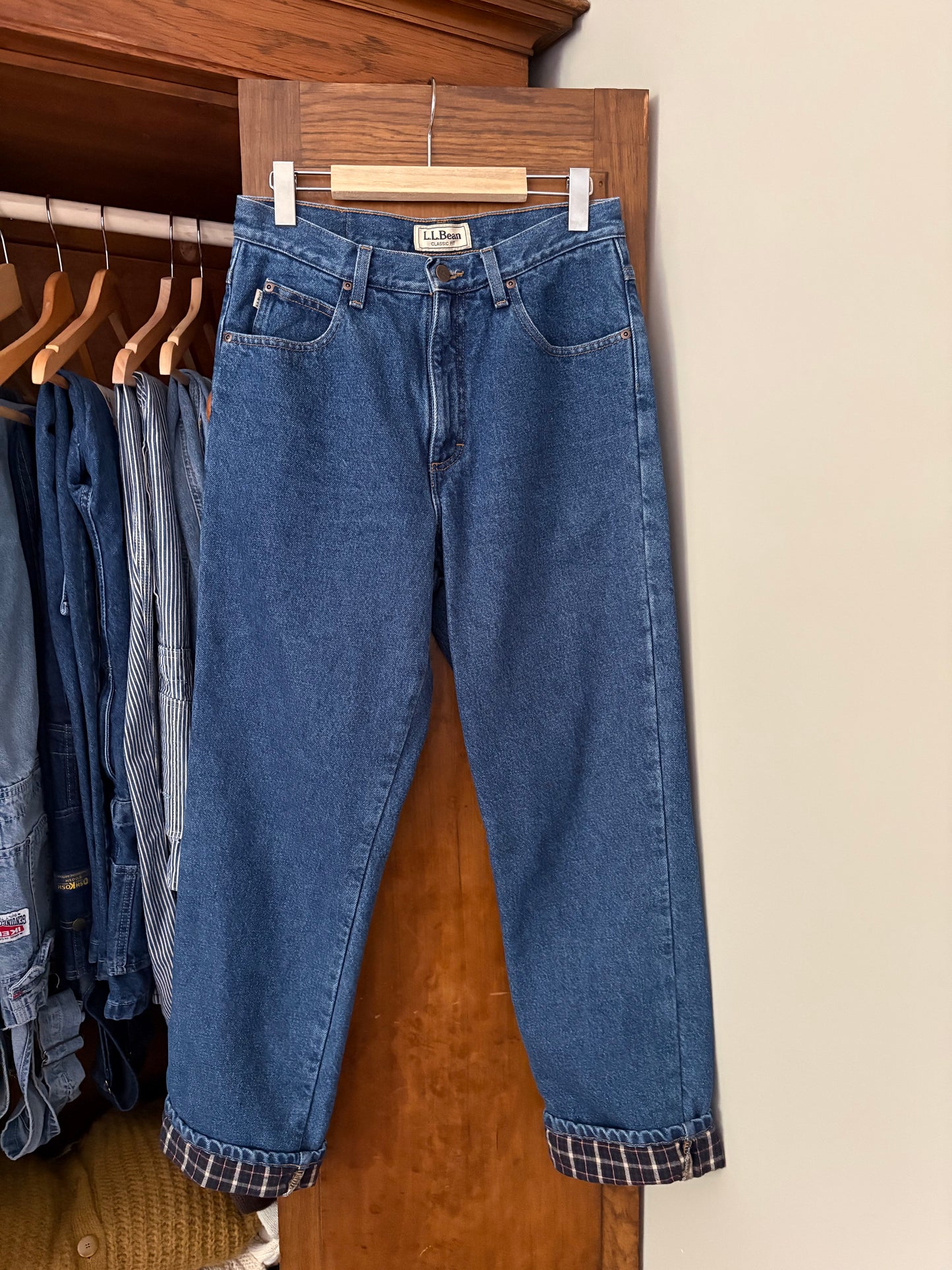 Jeans vintage doublé L.L.Bean (Médium)