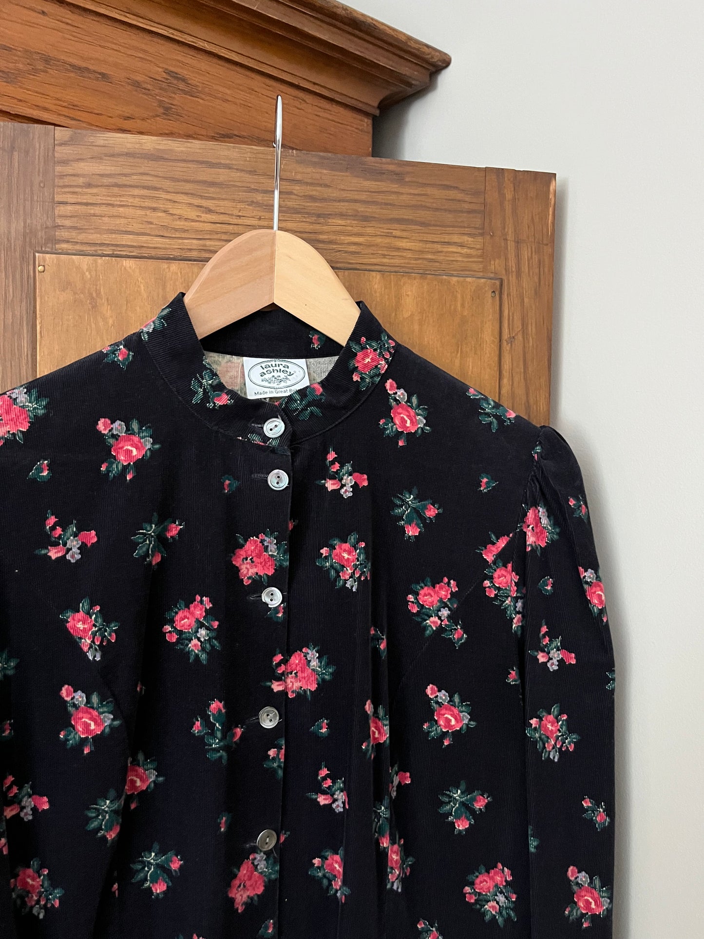 Robe fleurie vintage Laura Ashley (Médium)