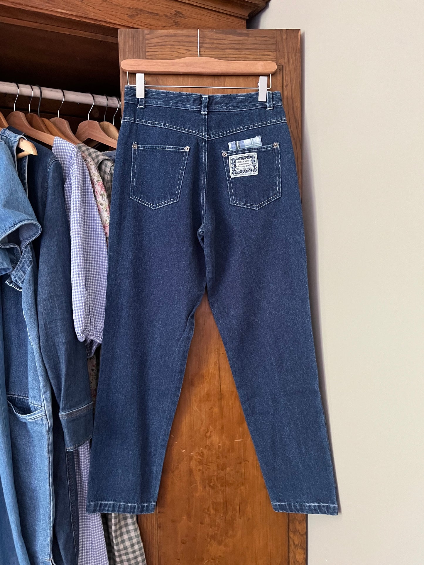 Jeans foncé vintage (Small)