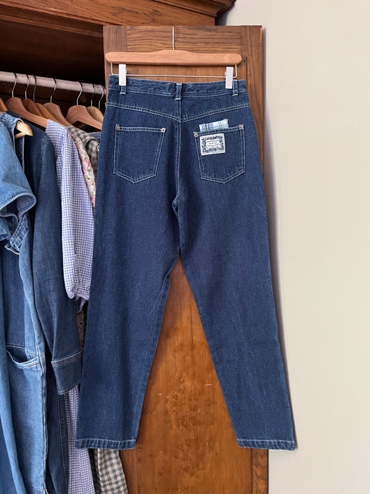 Jeans foncé vintage (Small)