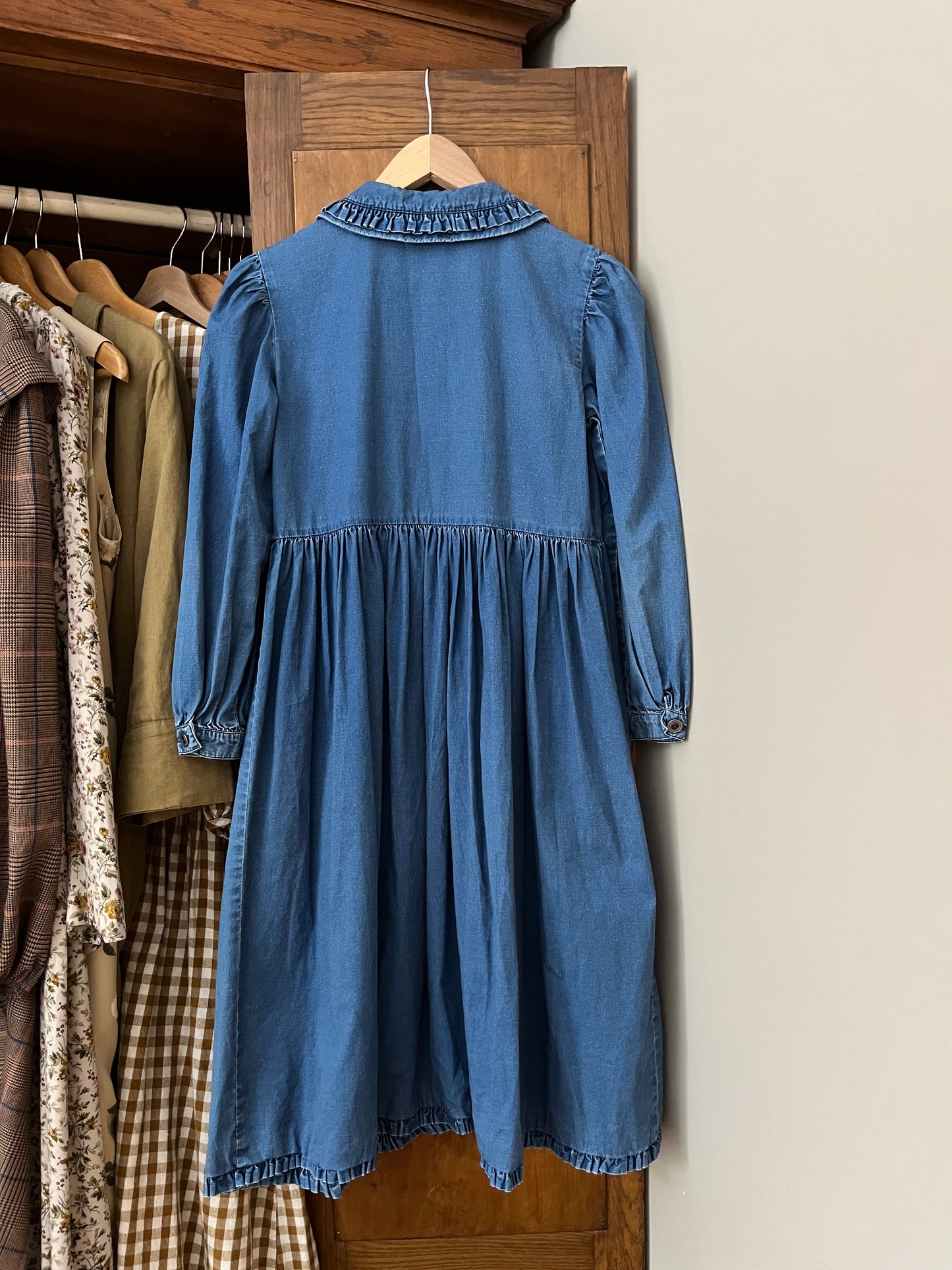 Robe en denim Laura Ashley (11 ans) * Telle quelle