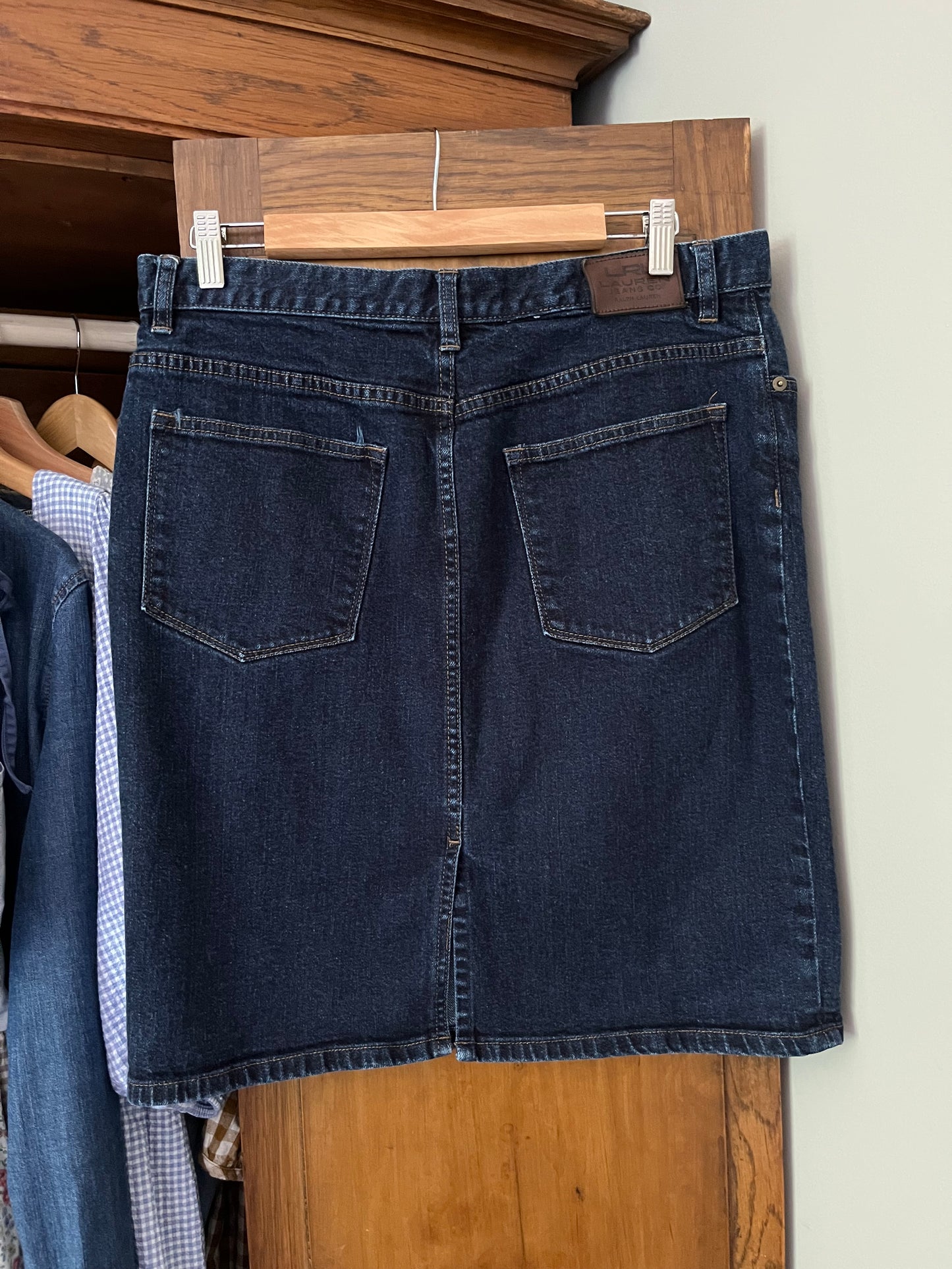 Jupe en denim Ralph Lauren (Large)