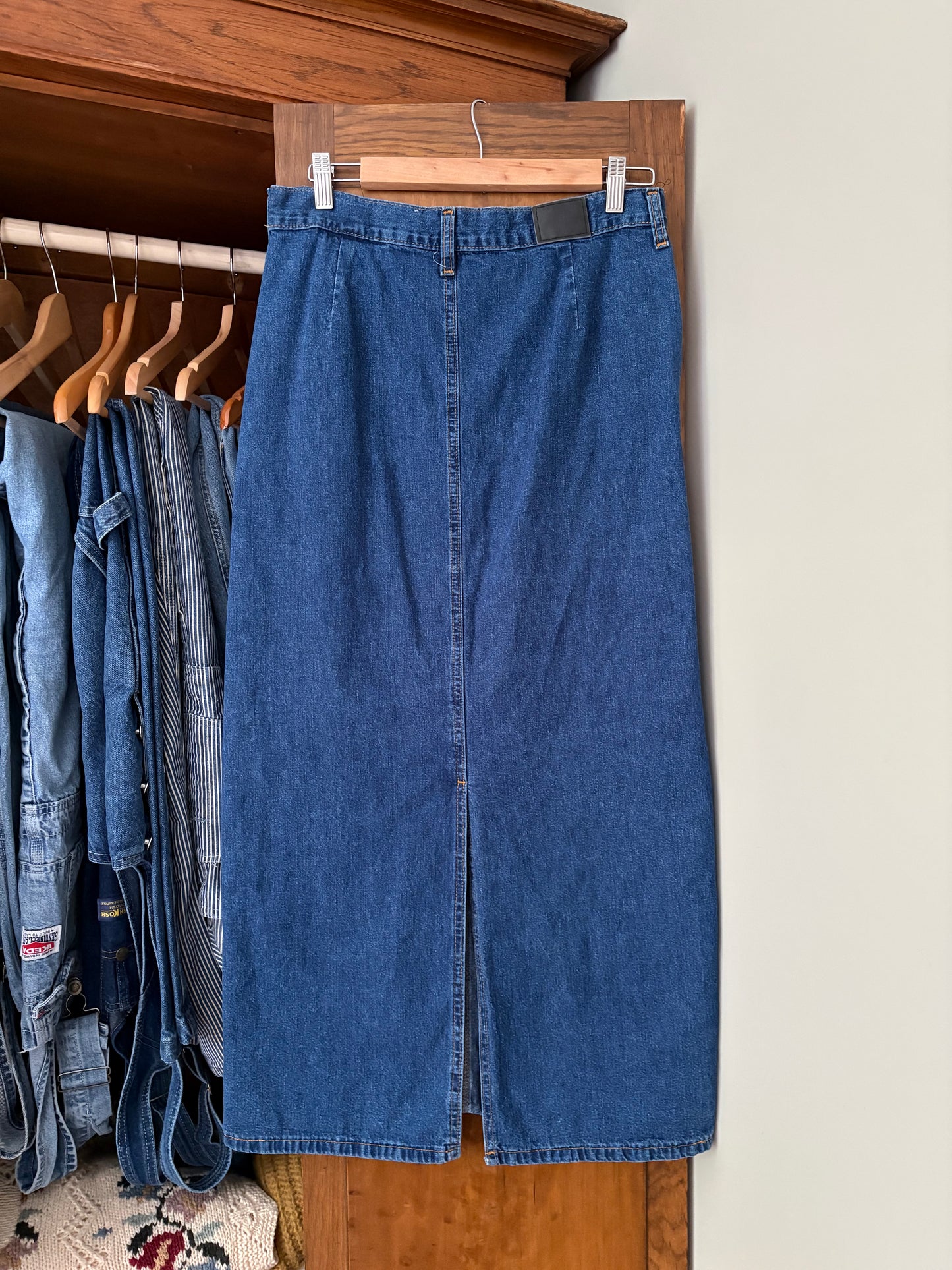 Jupe en denim vintage Levis (Médium) *Telle quelle